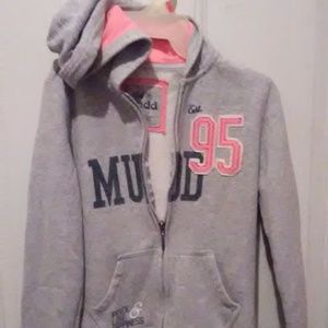 "Mudd" Varisty Hoodie, zip-up * NWOT